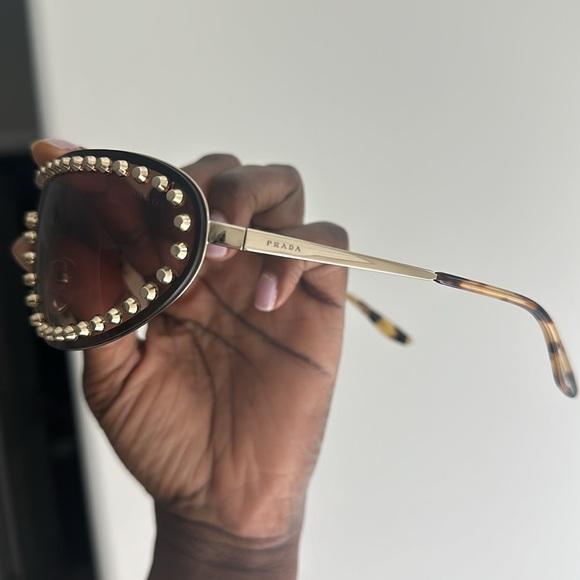 Prada Studded Sunglasses - Picture 4 of 7